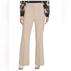 DKNY Beige Boot Cut Pants
